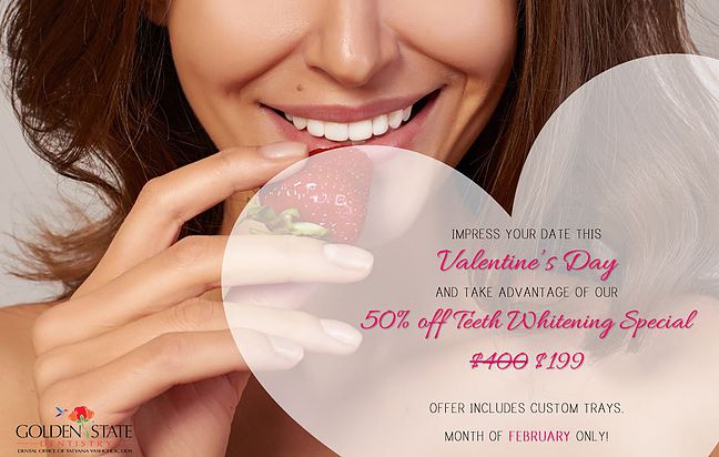 Our Valentine's Day Teeth Whitening Special